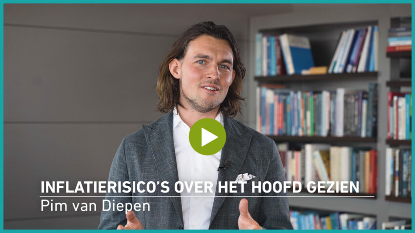 screenshot video Pim van Diepen Inflatierisico over het hoofd gezien