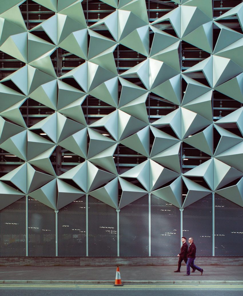 architectonishce muur